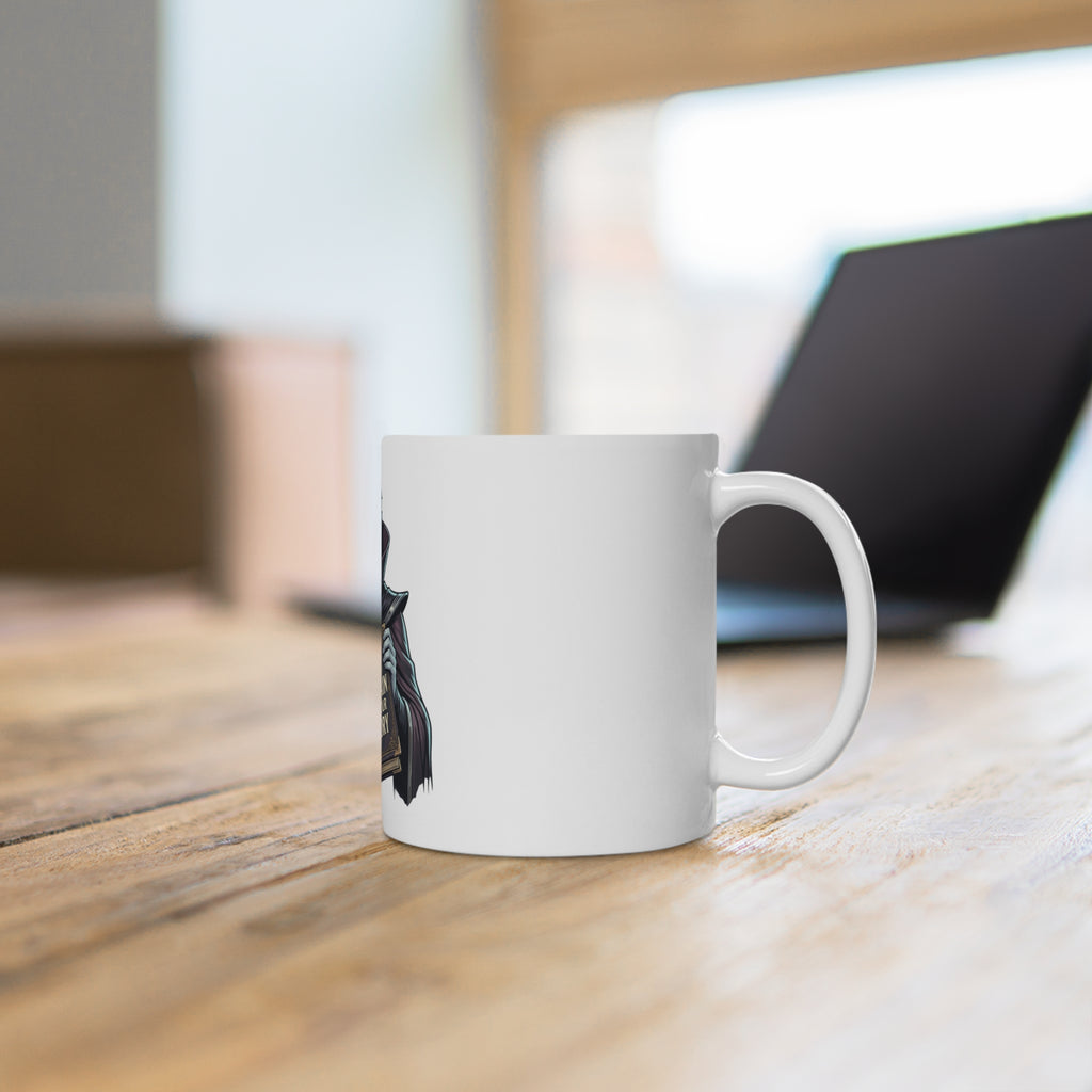 Villain in Your Story Mug — Gothic Vampire Coffee Cup with "I'll Be the Villain in Your Story" Quote